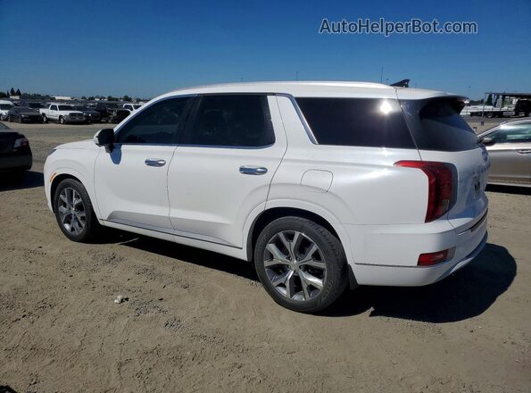 KM8R5DHEXMU192442 2021 HYUNDAI PALISADE White Задня ліва чверть