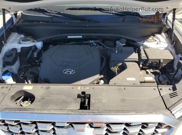 KM8R5DHEXMU192442 2021 HYUNDAI PALISADE White Вид підкапотного простору