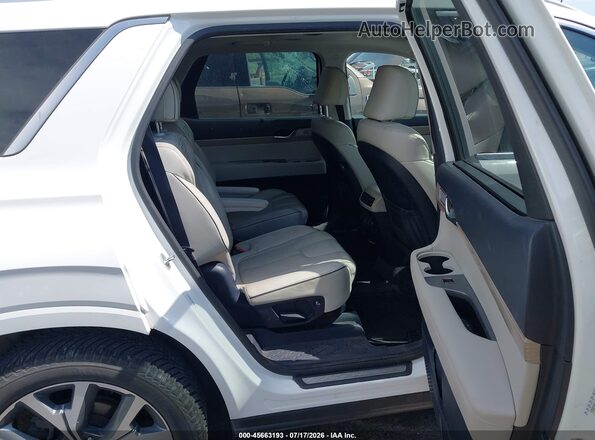 KM8R5DHEXMU210860 2021 HYUNDAI PALISADE White VIN կոդի պիտակի տեսք
