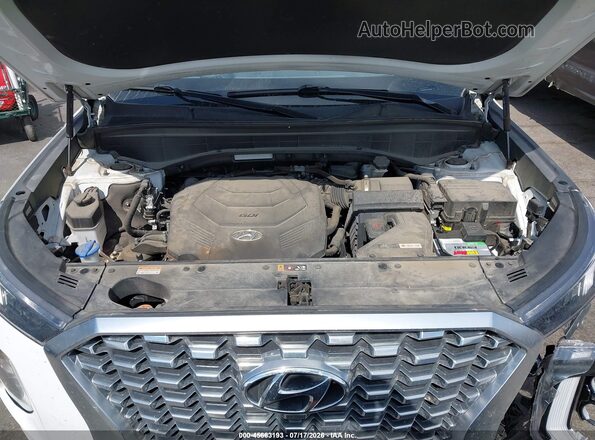 KM8R5DHEXMU210860 2021 HYUNDAI PALISADE White Հետևի տեսք