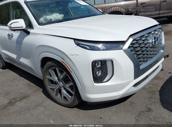 KM8R5DHEXMU210860 2021 HYUNDAI PALISADE White 