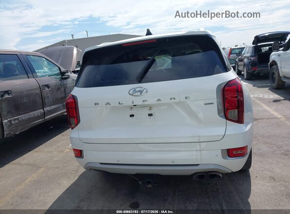 KM8R5DHEXMU210860 2021 HYUNDAI PALISADE White 