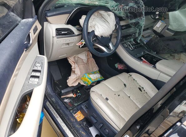 KM8R5DHEXMU225486 2021 HYUNDAI PALISADE Черный Вид панели приборов