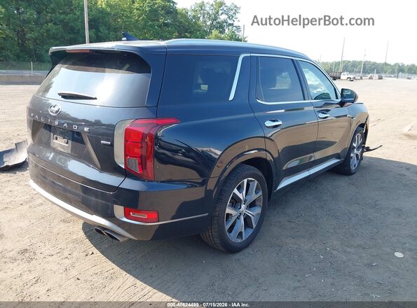 KM8R5DHEXNU374238 2022 HYUNDAI PALISADE Navy Rear right