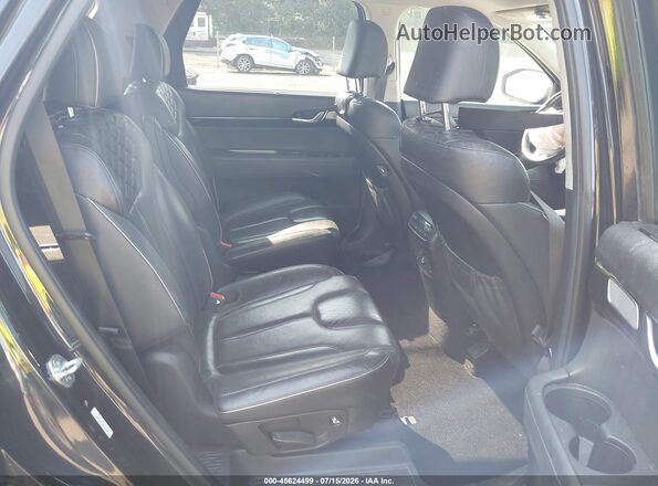 KM8R5DHEXNU374238 2022 HYUNDAI PALISADE Navy VIN sticker view