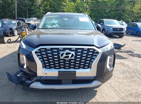 KM8R5DHEXNU374238 2022 HYUNDAI PALISADE Navy Instrument cluster view