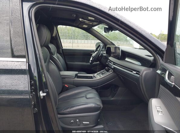 KM8R74GE0PU585740 2023 HYUNDAI PALISADE Navy Front interior view