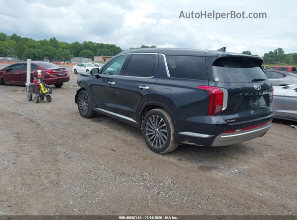 KM8R74GE0PU585740 2023 HYUNDAI PALISADE Navy Rear left