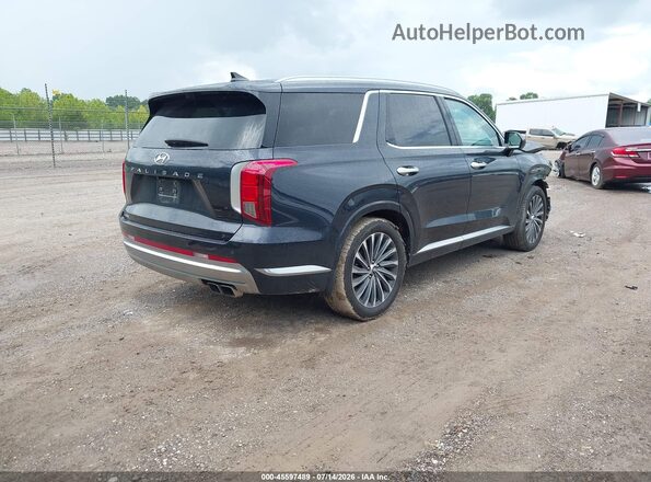 KM8R74GE0PU585740 2023 HYUNDAI PALISADE Navy Rear right