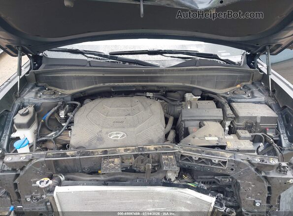 KM8R74GE0PU585740 2023 HYUNDAI PALISADE Navy Rear view