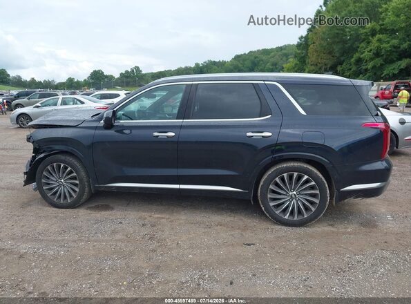 KM8R74GE0PU585740 2023 HYUNDAI PALISADE Navy 360 interior view