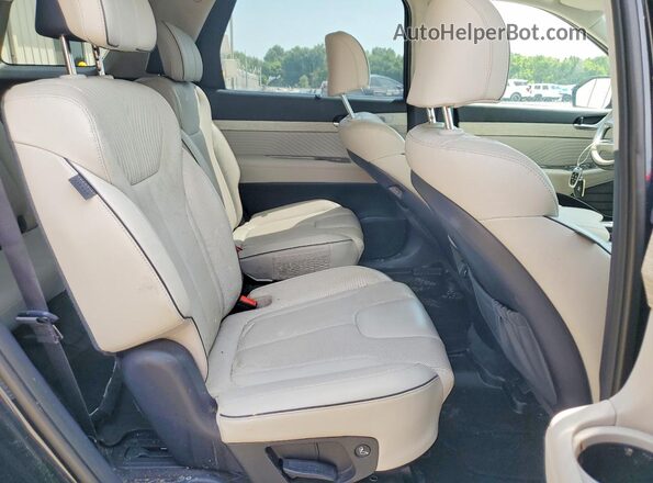 KM8R74GE2PU514488 2023 HYUNDAI PALISADE Черный Вид задней части салона