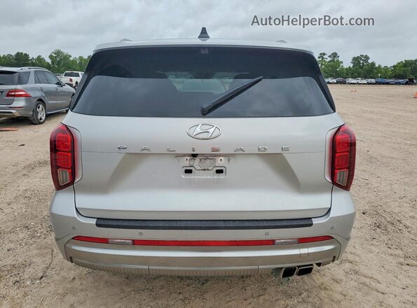 KM8R74GE2PU522364 2023 HYUNDAI PALISADE Silver Вид ззаду