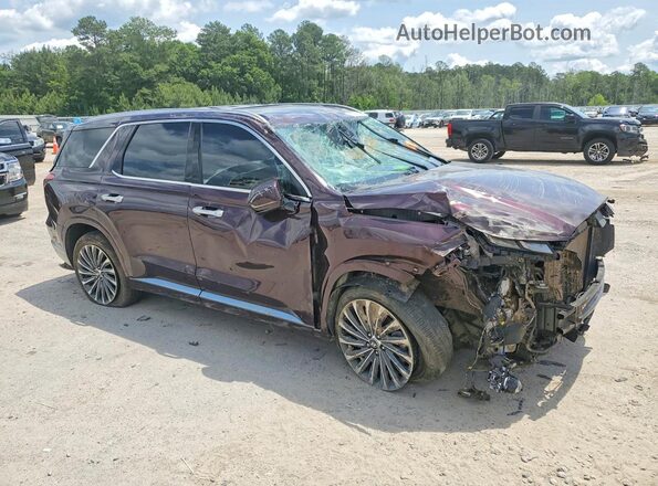 KM8R74GE6RU782866 2024 HYUNDAI PALISADE Maroon Przód prawy