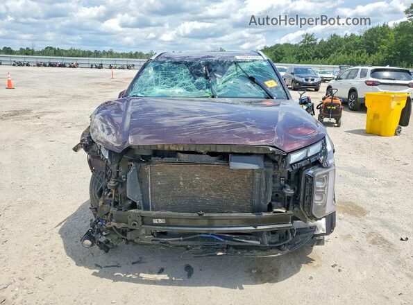 KM8R74GE6RU782866 2024 HYUNDAI PALISADE Maroon Widok z przodu