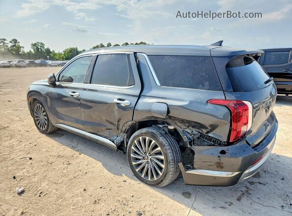 KM8R74GE7PU574086 2023 HYUNDAI PALISADE Gray Trasero izquierdo