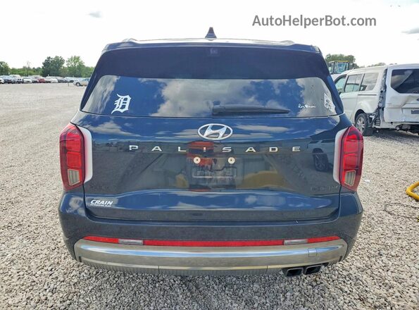 KM8R74GEXSU817480 2025 HYUNDAI PALISADE Black Вид ззаду