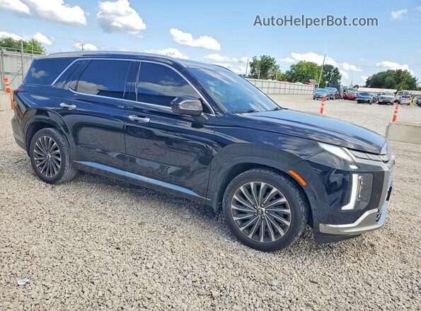 KM8R74GEXSU817480 2025 HYUNDAI PALISADE Black Передня права чверть