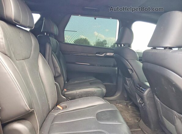KM8R74GEXSU817480 2025 HYUNDAI PALISADE Black Вид задньої частини салону