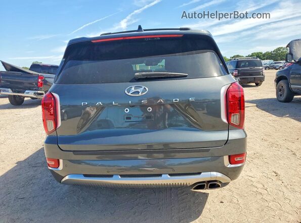 KM8R74HE1NU466669 2022 HYUNDAI PALISADE Gray Widok z tyłu