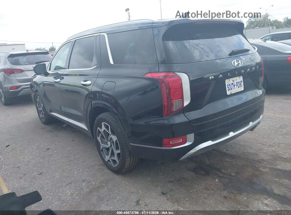 KM8R74HE2MU318173 2021 HYUNDAI PALISADE Black Tył lewy