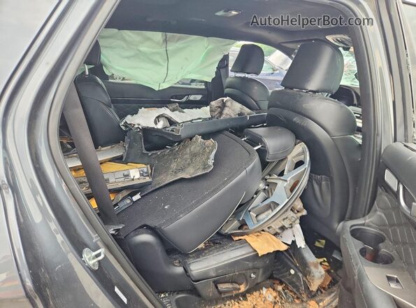 KM8R74HE2NU372977 2022 HYUNDAI PALISADE Gray Вид задньої частини салону
