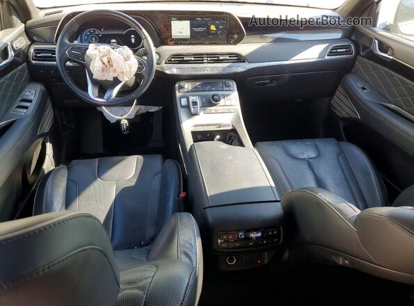 KM8R74HE4MU262768 2021 HYUNDAI PALISADE White Vista del salpicadero