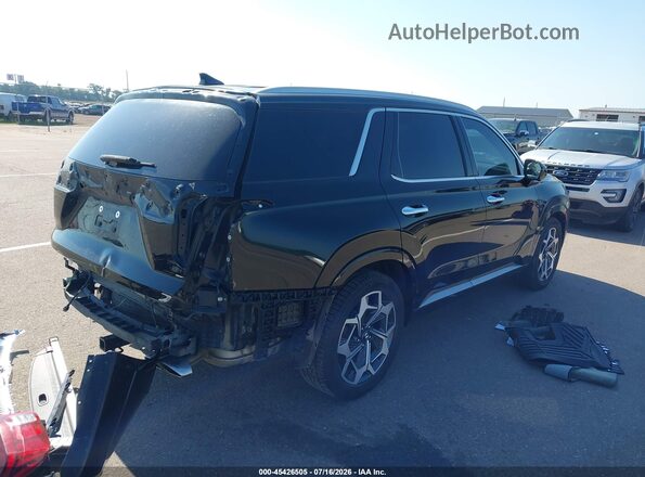 KM8R74HE4MU318238 2021 HYUNDAI PALISADE Black Հետևի աջ