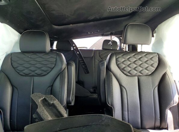 KM8R74HE5NU412873 2022 HYUNDAI PALISADE White უკანა სავარძლების ხედი