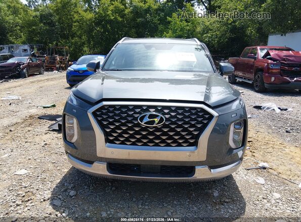 KM8R74HE7NU406069 2022 HYUNDAI PALISADE Серый Вид щитка приборов