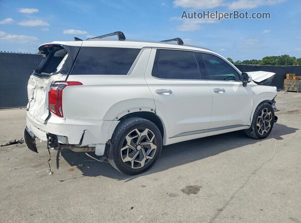 KM8R74HE8NU355682 2022 HYUNDAI PALISADE White Trasero derecho
