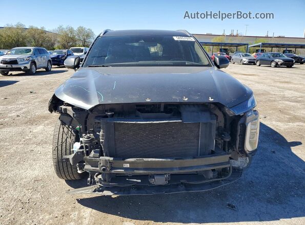 KM8R74HE8NU360221 2022 HYUNDAI PALISADE Gray Դիմացի տեսք