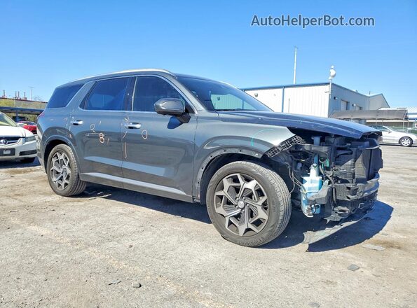 KM8R74HE8NU360221 2022 HYUNDAI PALISADE Gray Առջևի աջ