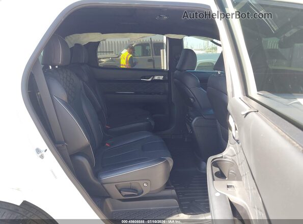 KM8R74HEXMU284385 2021 HYUNDAI PALISADE White Вид наклейки з VIN-кодом
