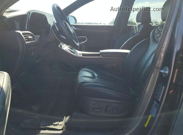KM8R74HEXNU469201 2022 HYUNDAI PALISADE Gray Սալոնի դիմացի տեսք