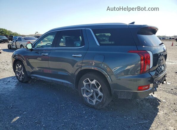 KM8R74HEXNU469201 2022 HYUNDAI PALISADE Gray Հետևի ձախ