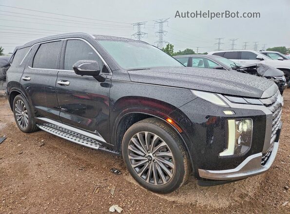 KM8R7DGE1PU632158 2023 HYUNDAI PALISADE Black Przód prawy