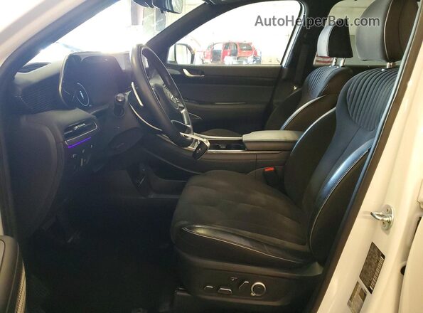 KM8R7DGE1RU712014 2024 HYUNDAI PALISADE Белый Вид салона спереди