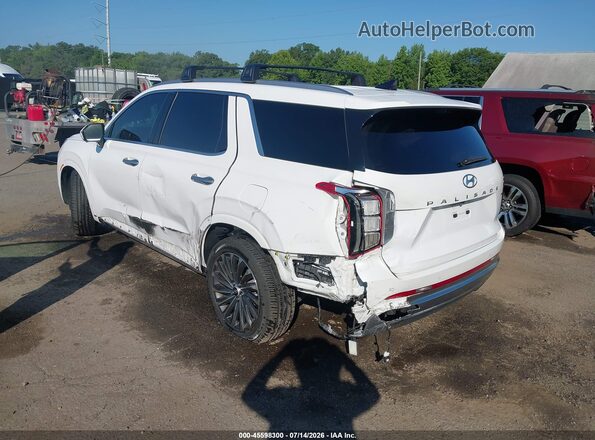 KM8R7DGE1RU730366 2024 HYUNDAI PALISADE White Задня ліва чверть