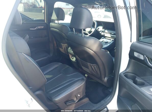 KM8R7DGE1RU730366 2024 HYUNDAI PALISADE White Вид наклейки з VIN-кодом