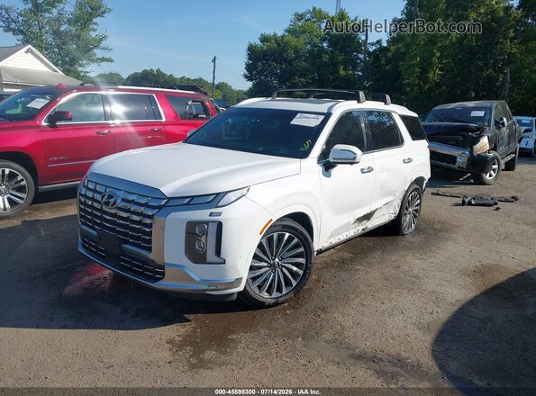 KM8R7DGE1RU730366 2024 HYUNDAI PALISADE White Передня ліва чверть