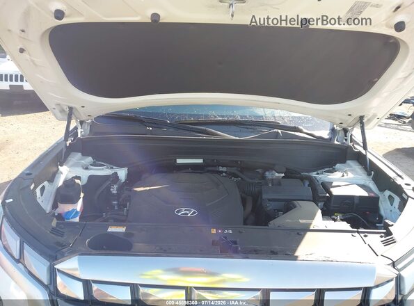 KM8R7DGE1RU730366 2024 HYUNDAI PALISADE White Вид ззаду