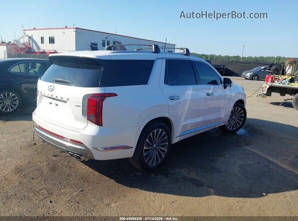 KM8R7DGE1RU730366 2024 HYUNDAI PALISADE White Задня права чверть