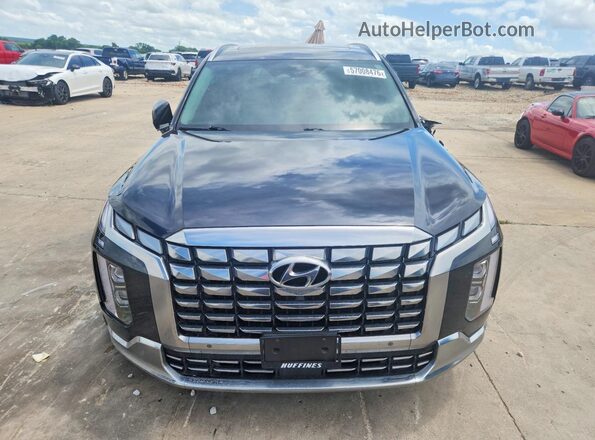 KM8R7DGE2PU494856 2023 HYUNDAI PALISADE Black წინა ხედი
