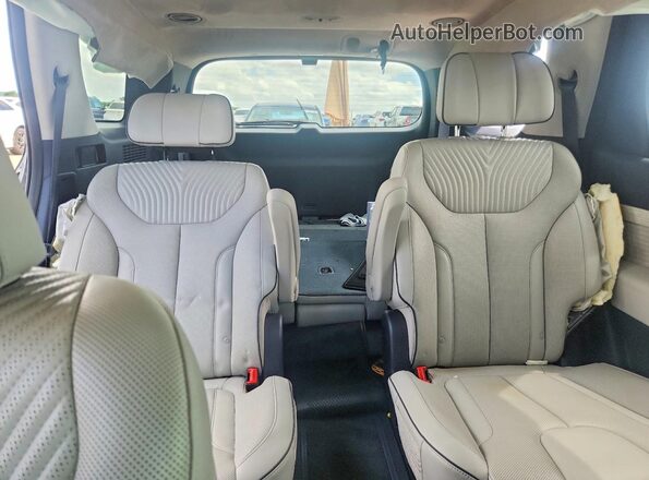 KM8R7DGE2PU494856 2023 HYUNDAI PALISADE Black უკანა სავარძლების ხედი