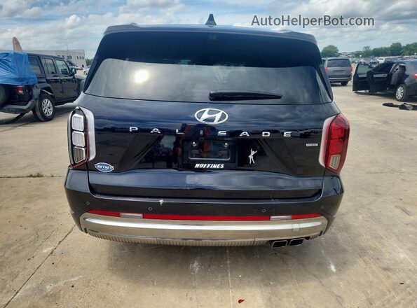 KM8R7DGE2PU494856 2023 HYUNDAI PALISADE Black უკანა ხედი