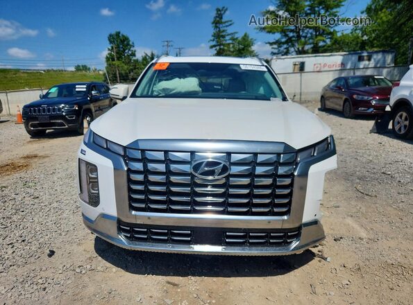 KM8R7DGE2PU545644 2023 HYUNDAI PALISADE White წინა ხედი