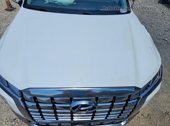 KM8R7DGE2PU545644 2023 HYUNDAI PALISADE White ძრავის განყოფილების ხედი