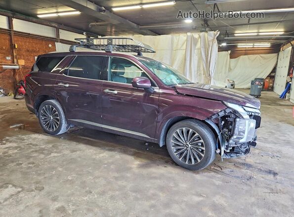 KM8R7DGE2PU546759 2023 HYUNDAI PALISADE Purple Delantero derecho