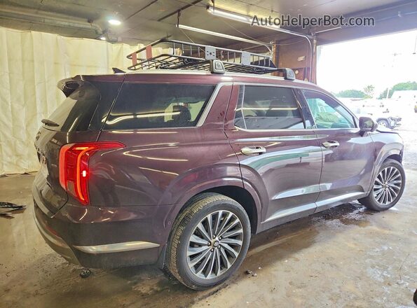 KM8R7DGE2PU546759 2023 HYUNDAI PALISADE Purple Trasero derecho